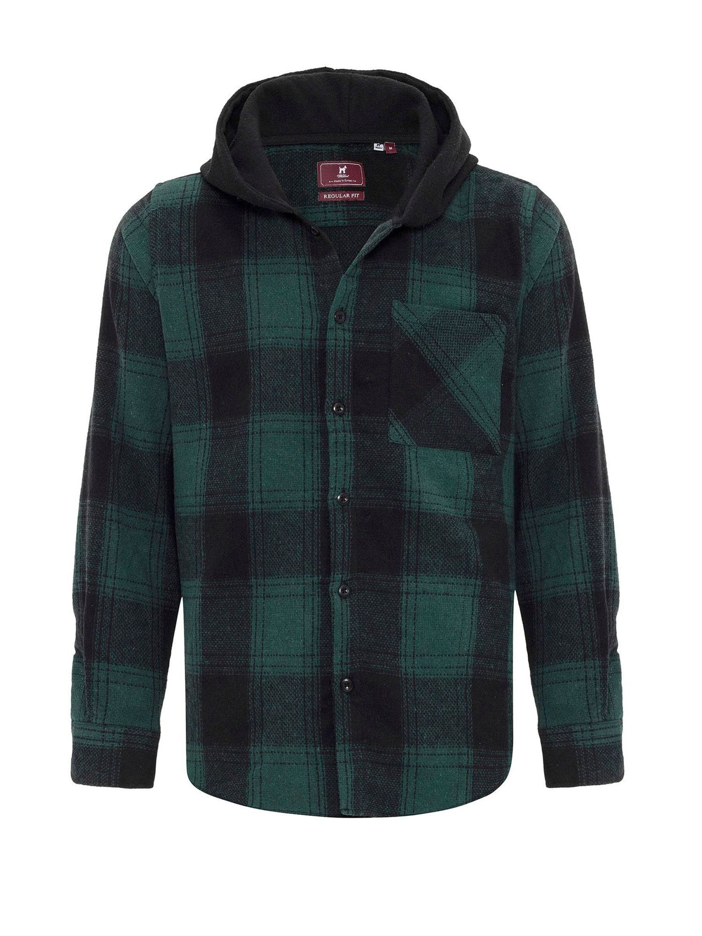 Williot Between-season jacket in Green: front