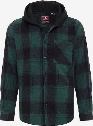 Veste mi-saison Williot en vert : devant