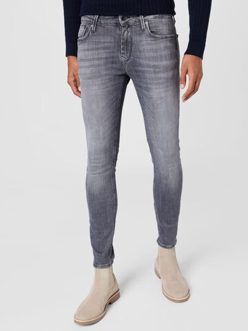 JACK & JONES Skinny Jeans 'Liam Seal' in Grijs: voorkant