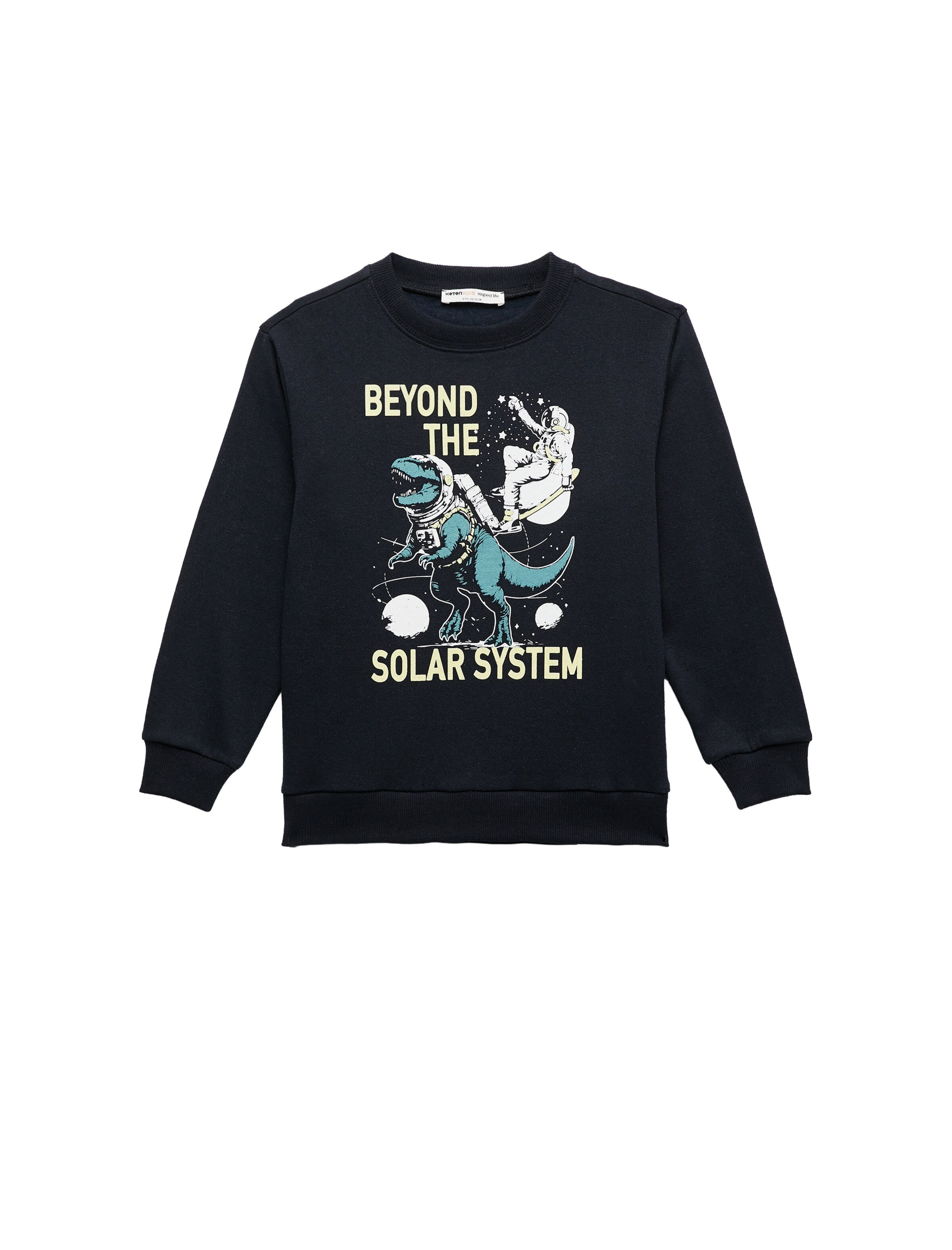 Koton Sweatshirt in Blauw: voorkant
