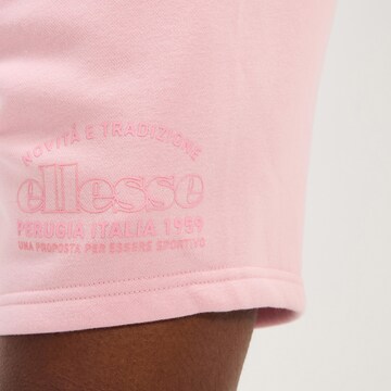 ELLESSE Loose fit Pants 'Lazzaroi' in Pink
