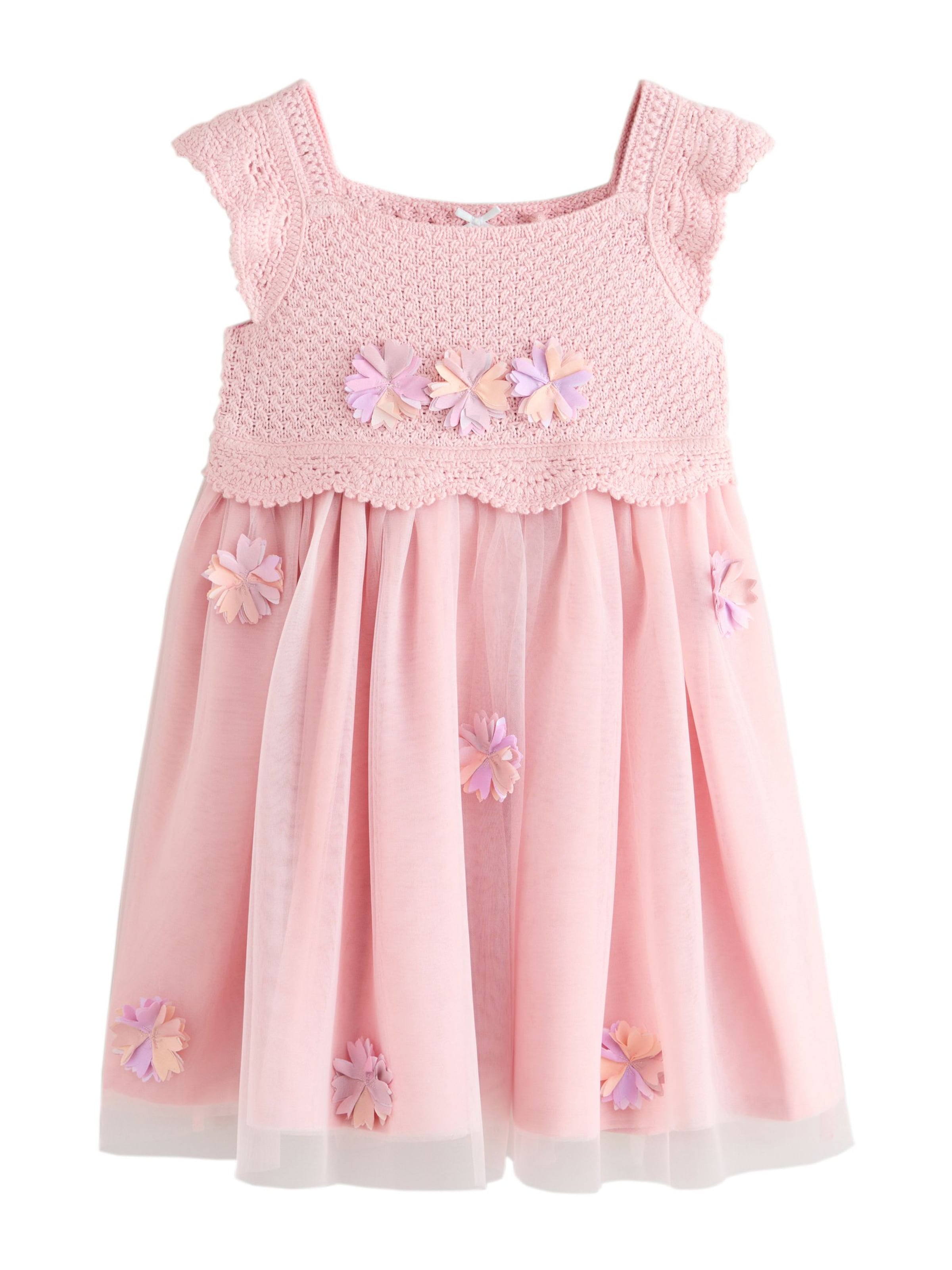 Next Jurk in Roze: voorkant