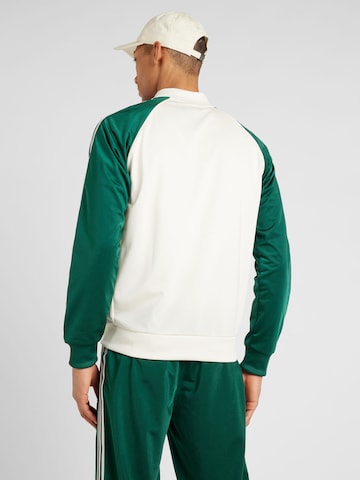 ADIDAS ORIGINALS - Sudadera con cremallera en blanco