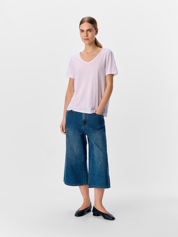 OBJECT - Camiseta 'THEA' en blanco