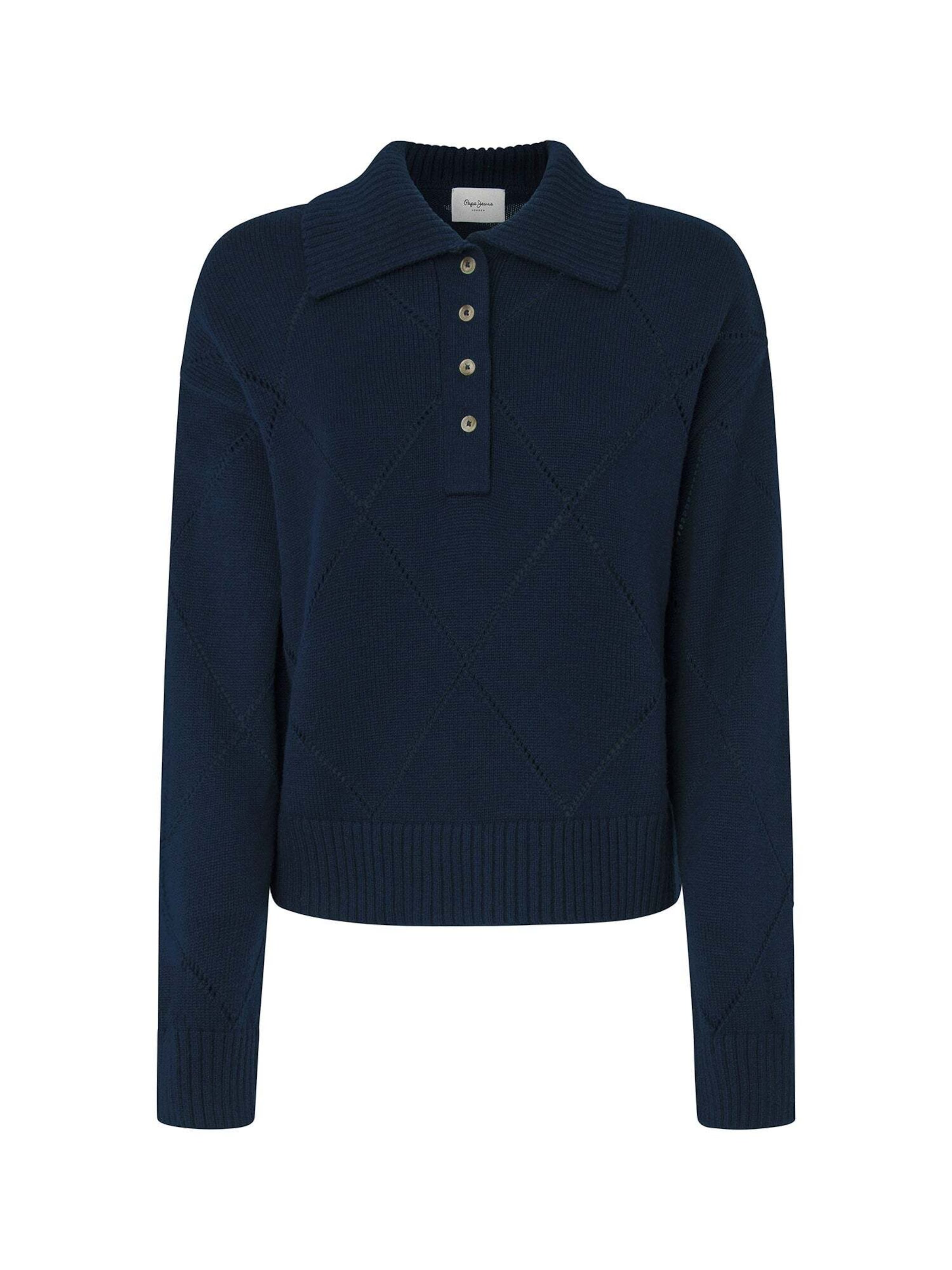 Pullover ' IDRIS POLO ' di Pepe Jeans in blu: frontale