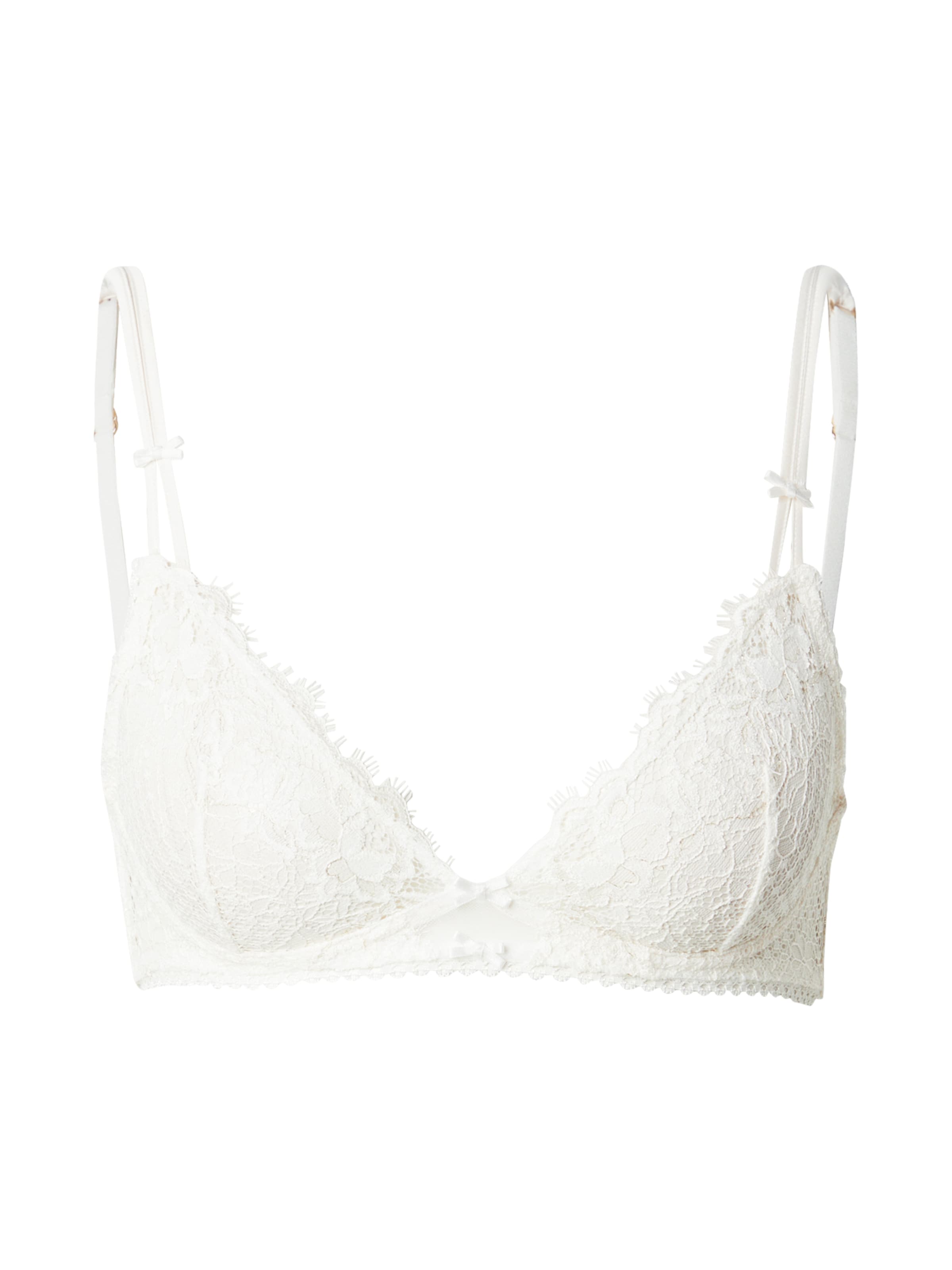 Triangolo Reggiseno 'Brillance' di ETAM in bianco: frontale