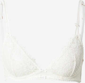 ETAMTrokutasti Grudnjak 'Brillance' - bijela boja: prednji dio