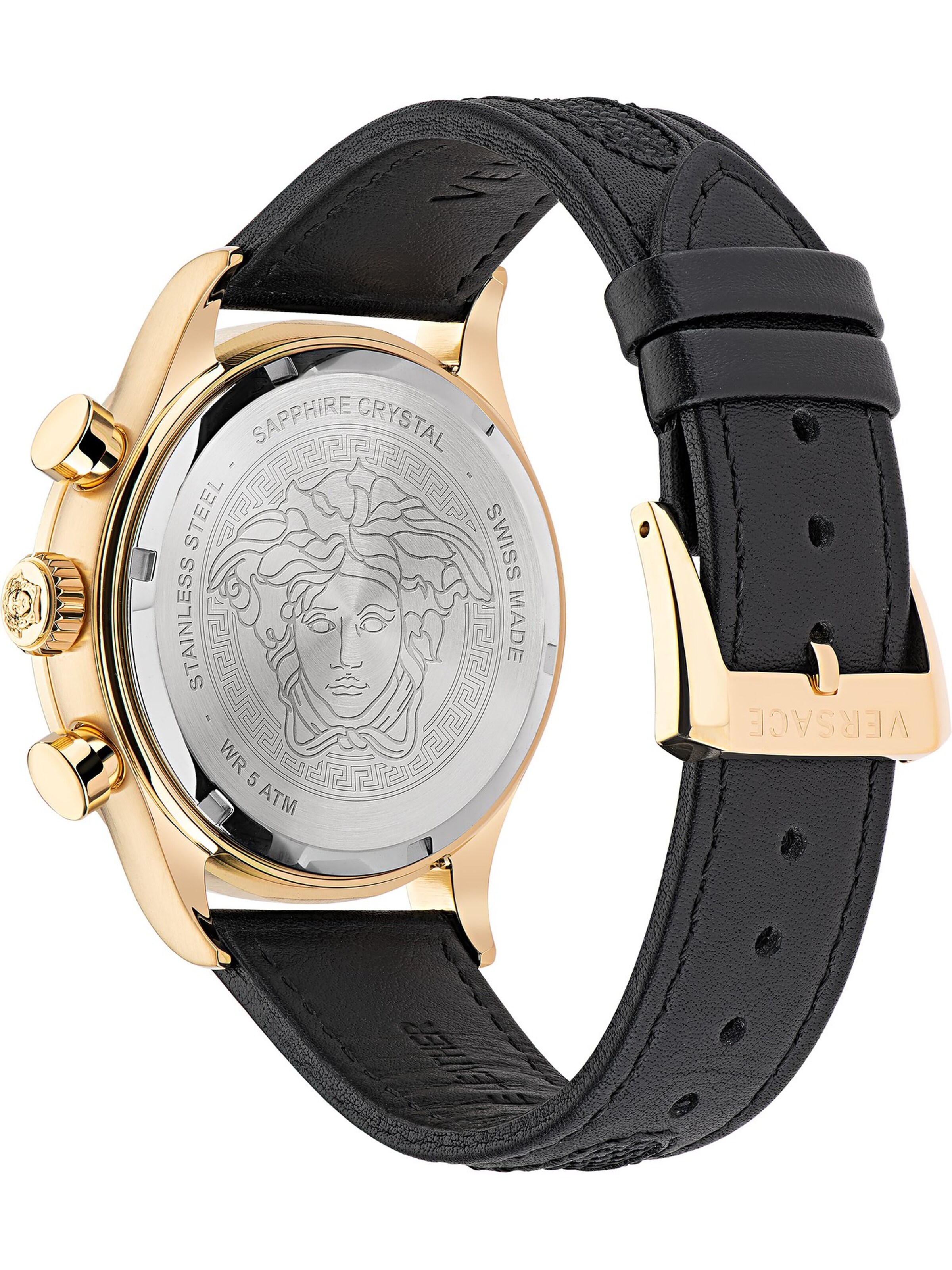 VERSACE Analoog horloge in Goud