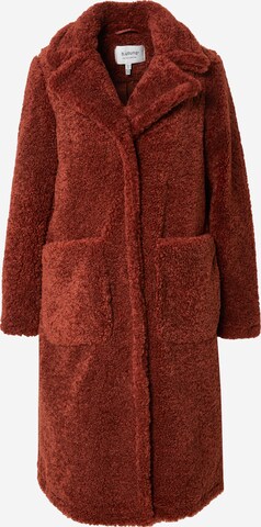 b.young Between-Seasons Coat 'Canto' in Brown: front