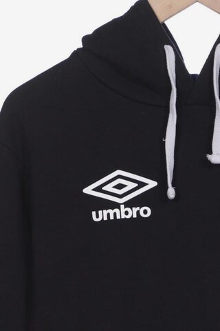 UMBRO Sweatshirt & Zip-Up Hoodie in M in Black