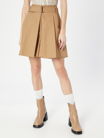 3.1 Phillip Lim Wide Leg Shorts in Beige: predná strana