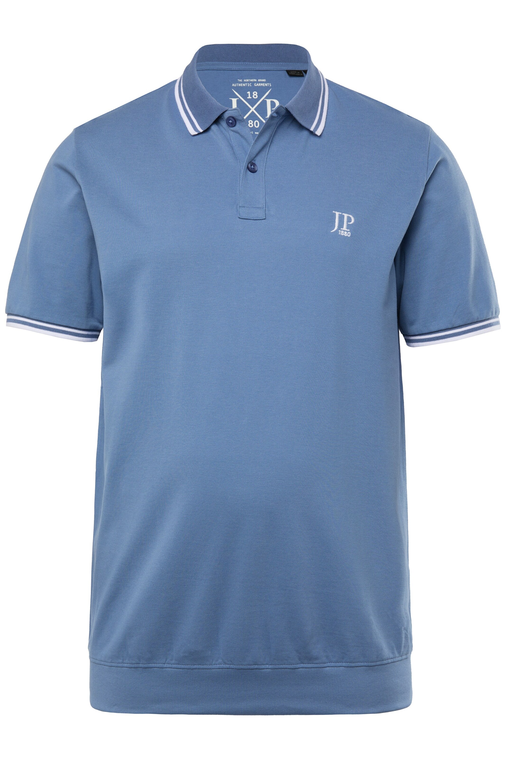 T-Shirt JP1880 en bleu : devant