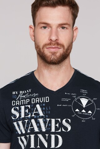 CAMP DAVID Shirt in Blue