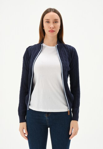 Giorgio di Mare Gebreid vest in Blauw