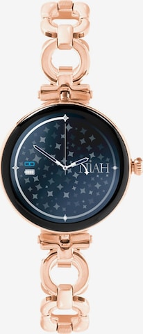 Montre digitale 'Smart Watch Lyra Gold Rose' Techmade en or : devant