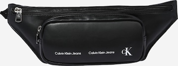Calvin Klein Jeans Magväska i svart: framsida