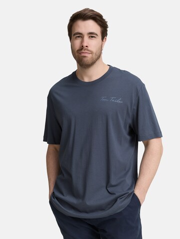 TOM TAILOR Men + Shirt in Grijs: voorkant