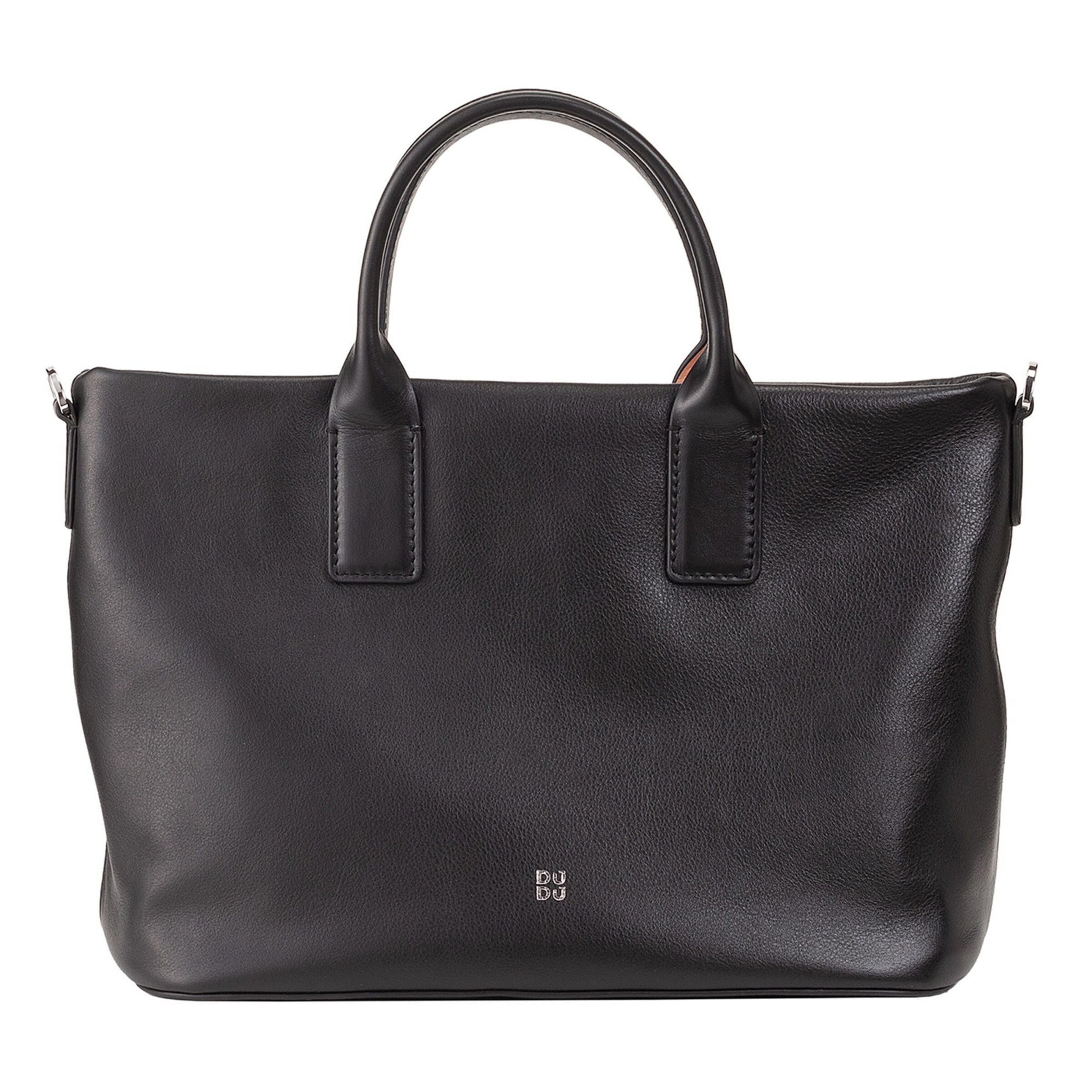 DuDu Handbag 'Jaqueline' in Black: front
