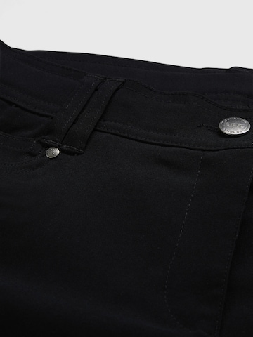 bonprix Regular Hose in Schwarz