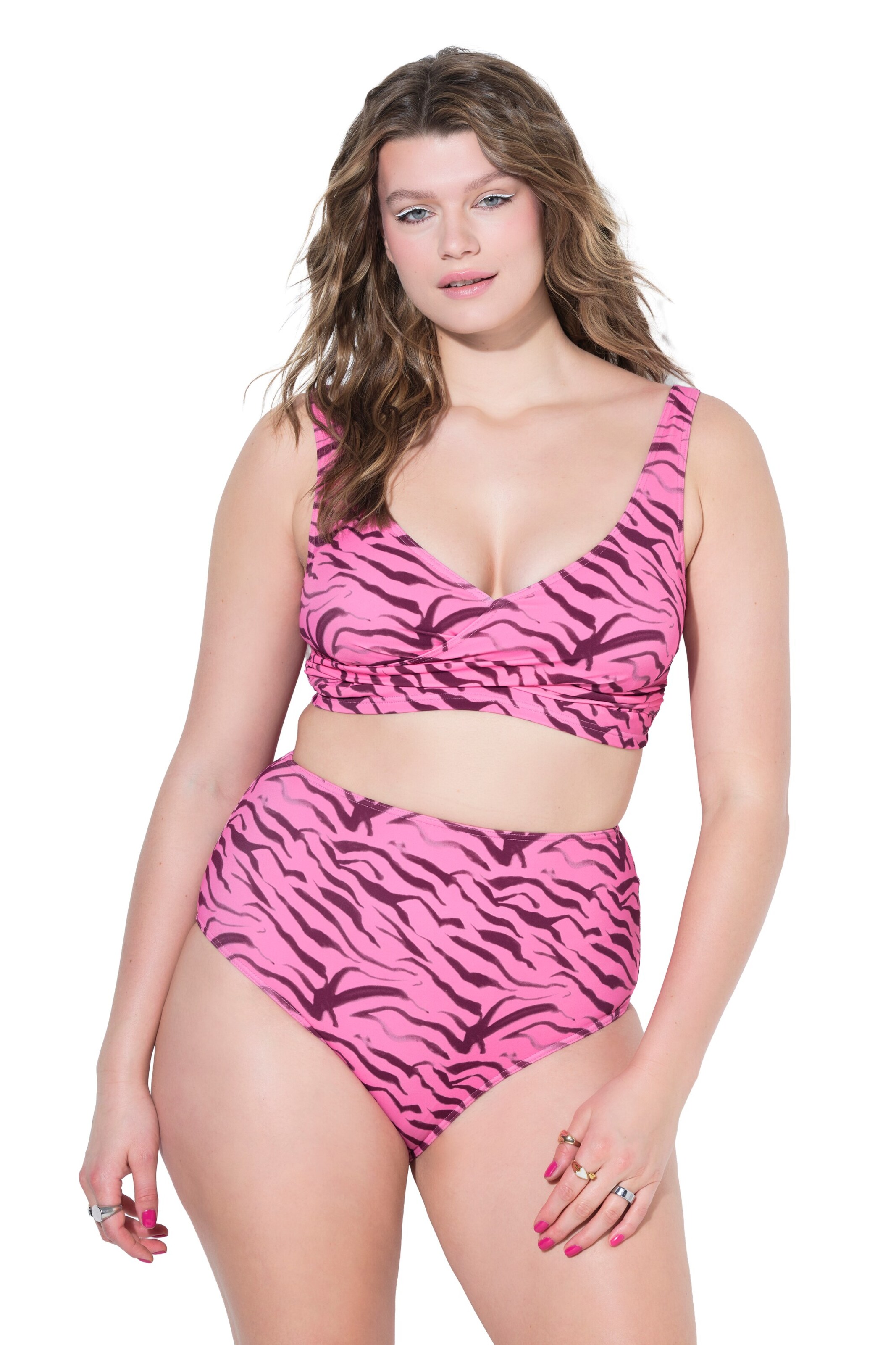 Studio Untold Classic Bra in Pink: front
