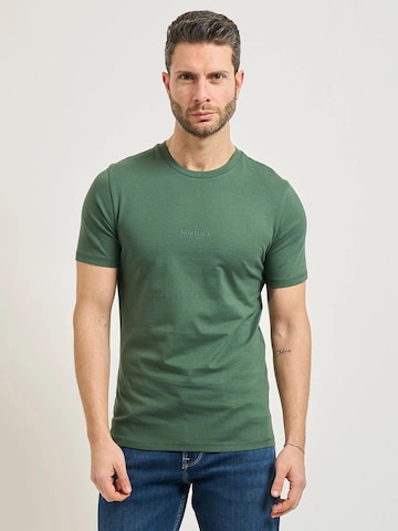 Maglietta di GUESS in verde: frontale