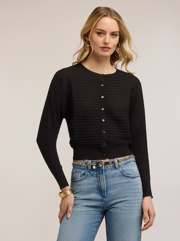 MOTIVI Gebreid vest in Zwart