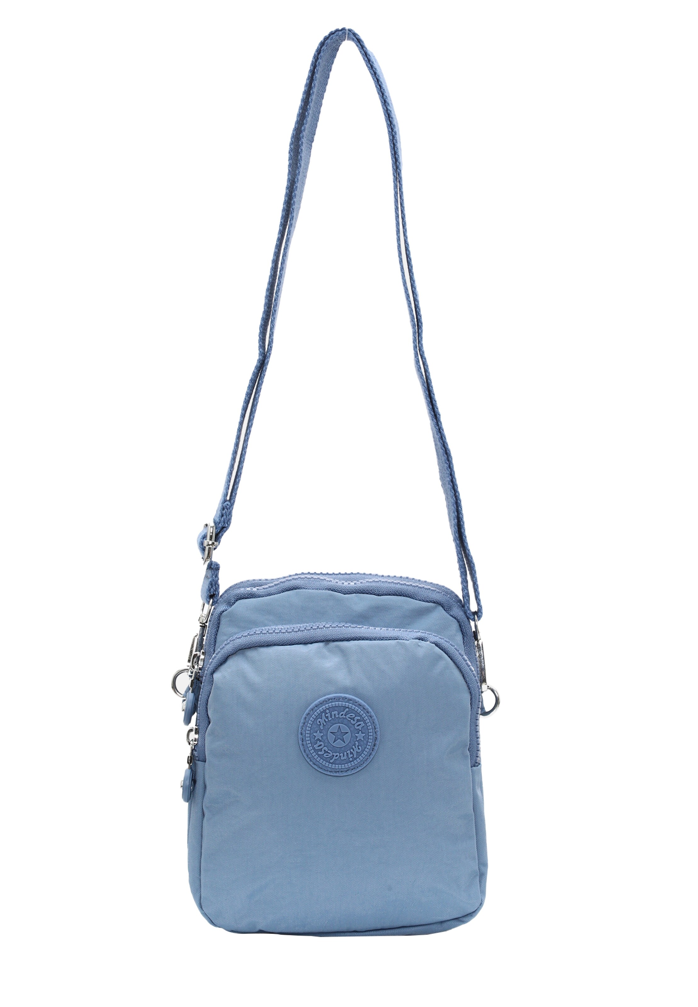 Mindesa - Bolso de hombro en azul: frente