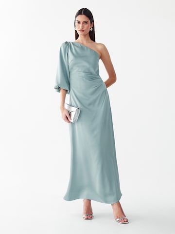 St MRLO - Vestido de noche 'Maxine' en azul: frente