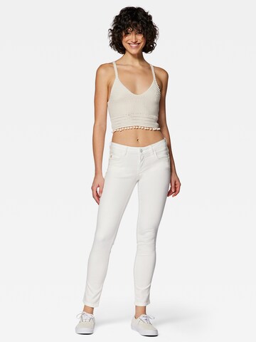 Mavi Slimfit Jeans 'LINDY' in Weiß