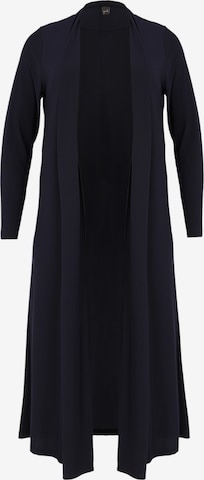 YOEK Knit cardigan in Blue: front