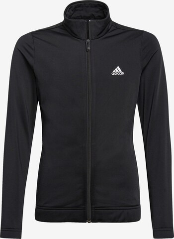 juoda ADIDAS PERFORMANCE Treniruočių kostiumas 'Essentials'