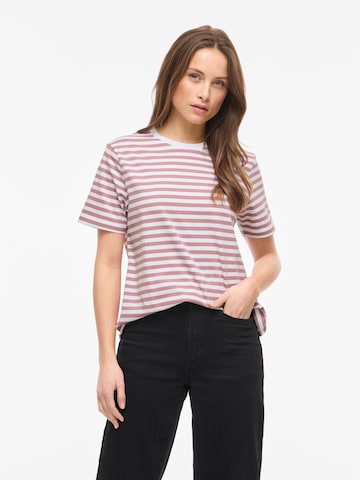 VILA T-Shirt 'VINora' in Pink: Vorderseite