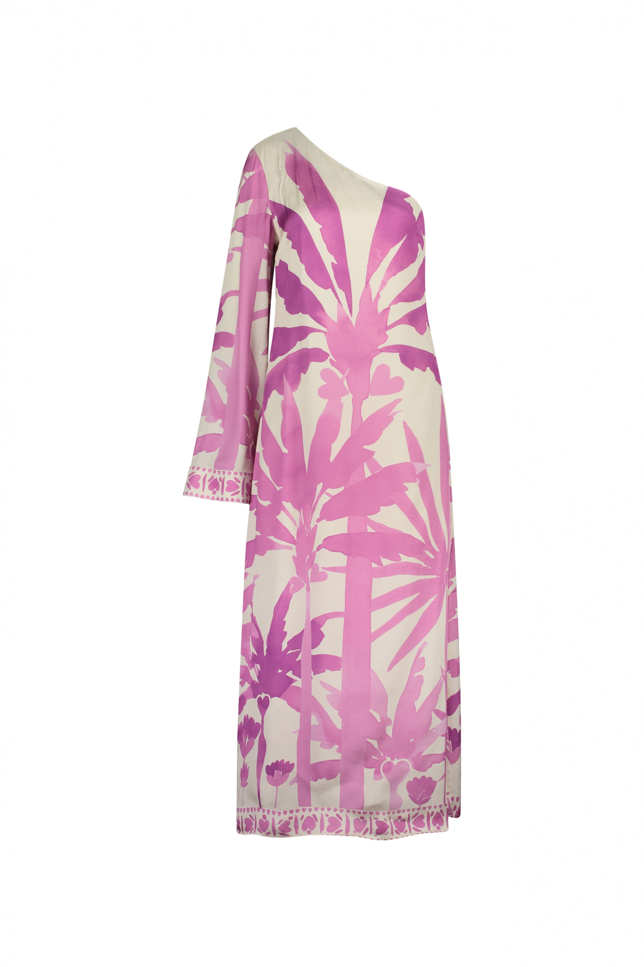 Fabienne Chapot Jurk in Roze: voorkant