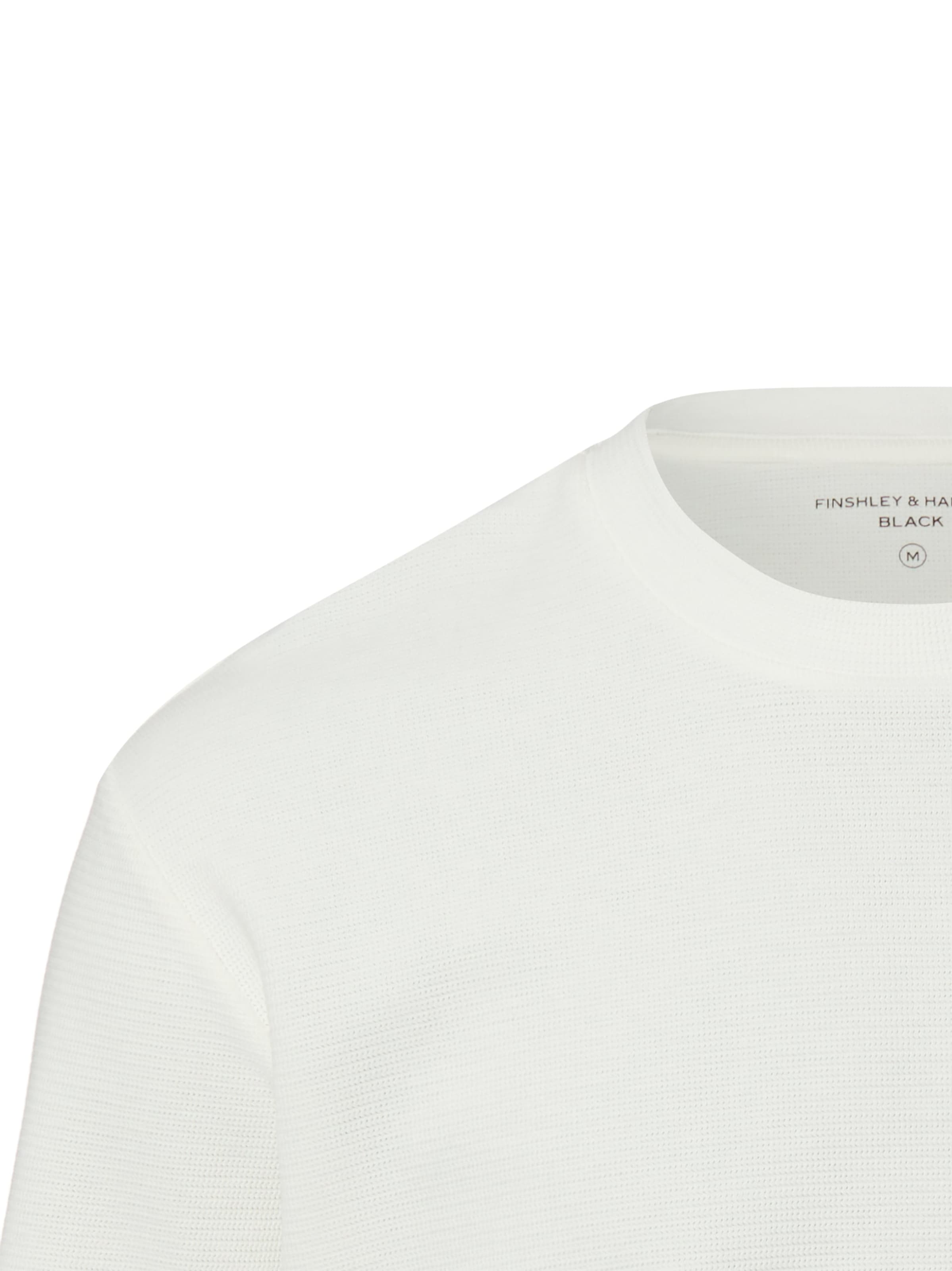 T-Shirt Finshley & Harding en blanc