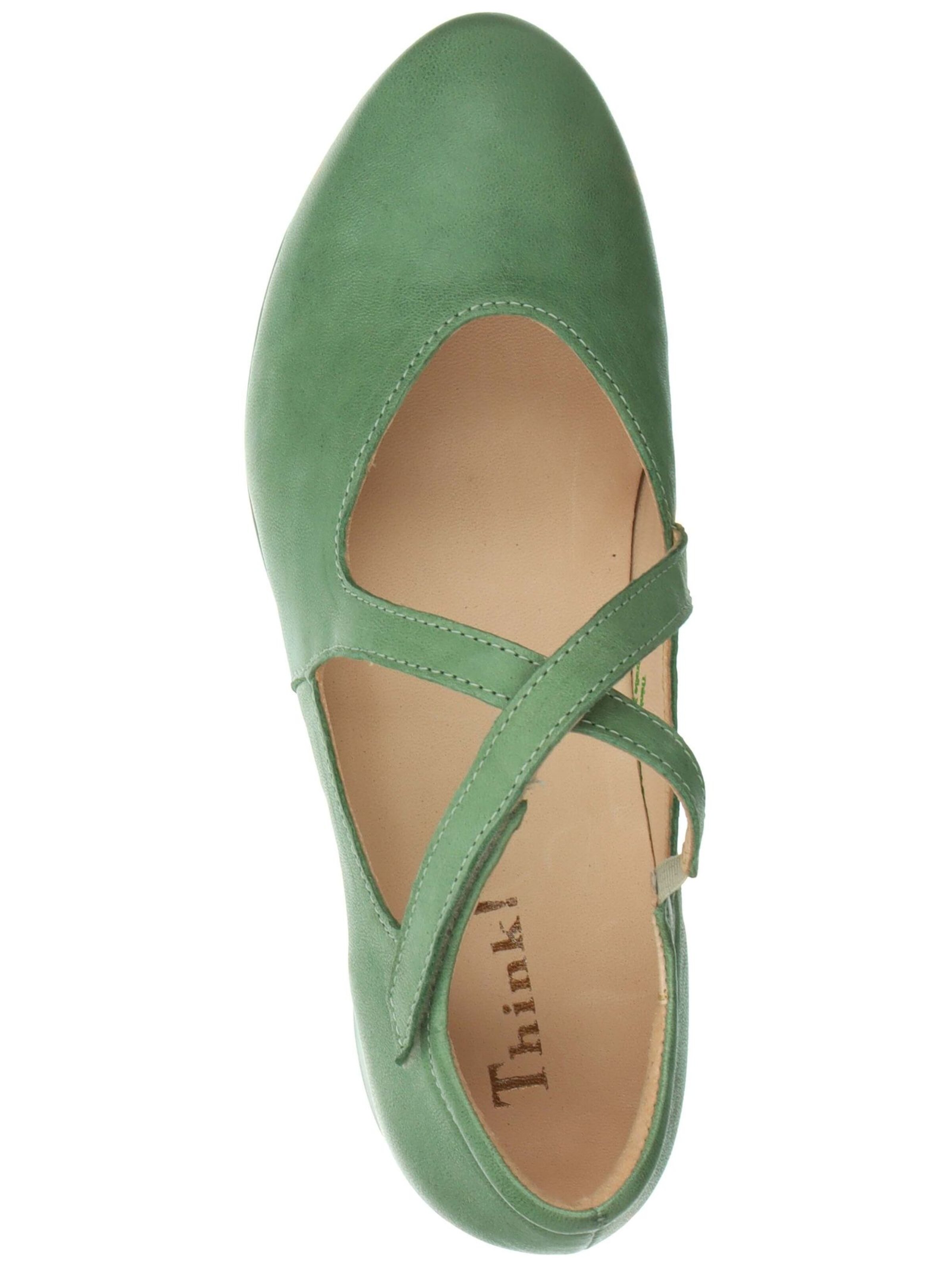 Ballerina con cinturino 'Guad 2' di THINK! in verde