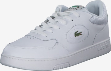 LACOSTE Sneakers laag 'Lineset' in Wit: voorkant
