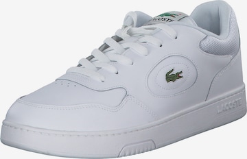 LACOSTE Sneaker low 'Lineset' i hvid: forside