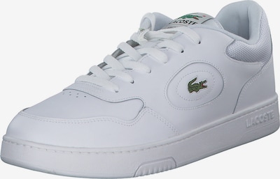 LACOSTE Sneaker 'Lineset' in grün / weiß, Produktansicht
