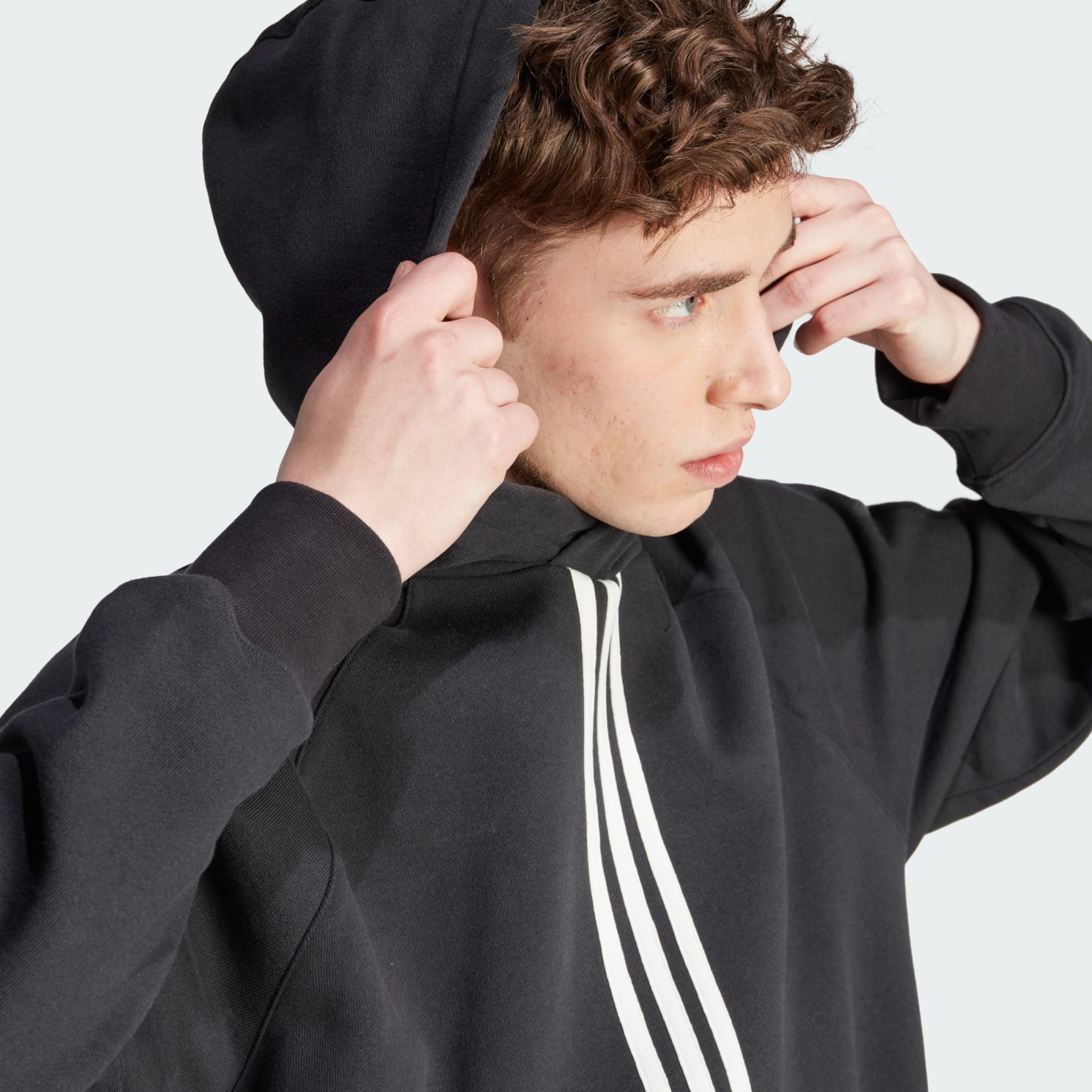 ADIDAS ORIGINALS Sweatshirt Winter Hacked in Black ABOUT YOU