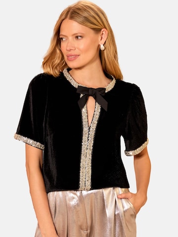 love & roses Blouse in Black: front