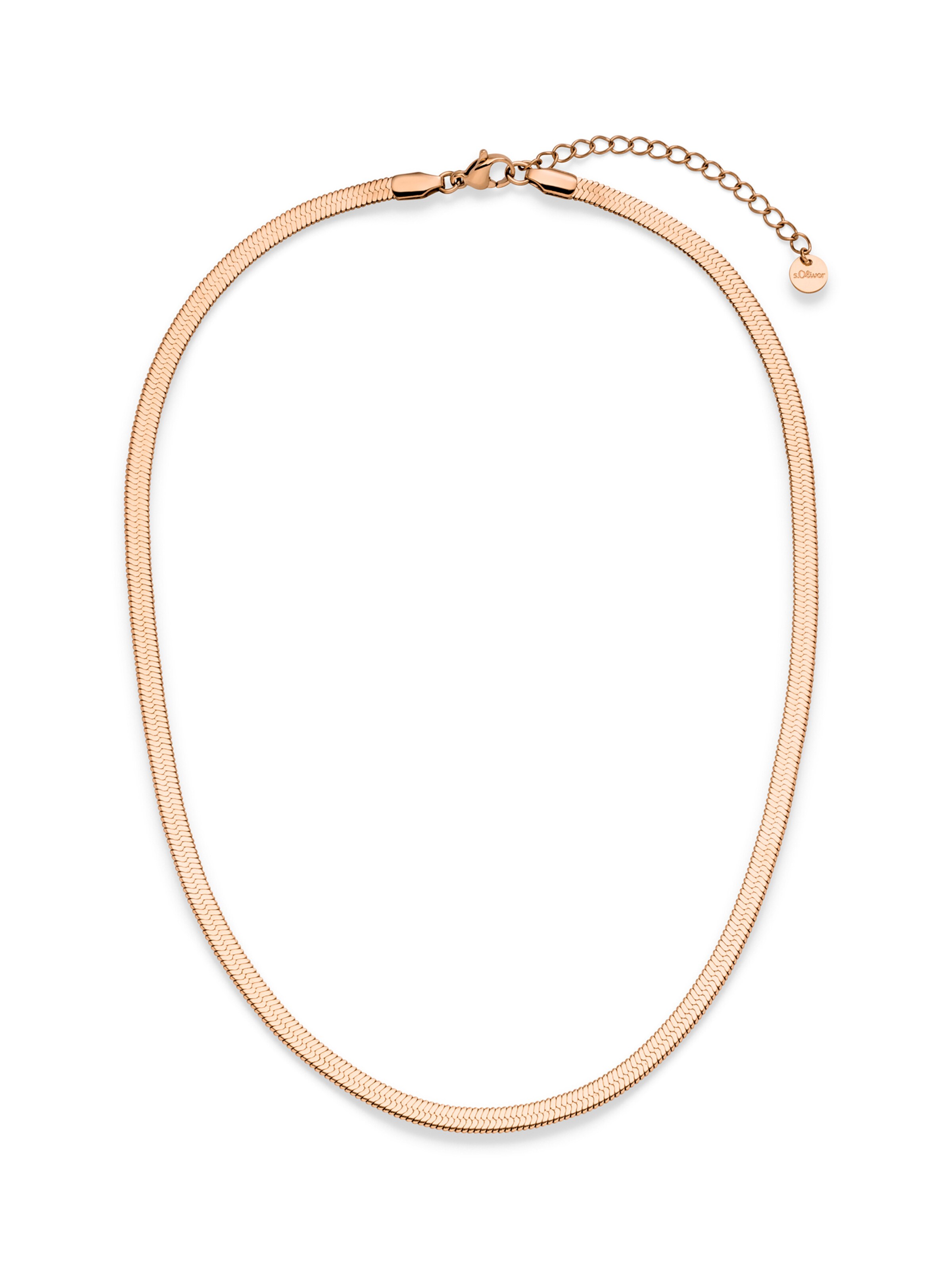 s.Oliver Necklace in Gold: front