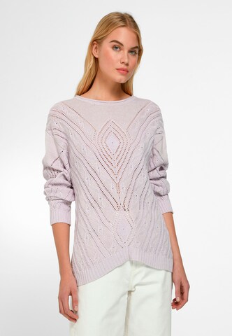 Pull-over Uta Raasch en violet : devant