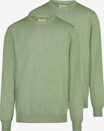 redmond Sweater 'Basic' in Green: front