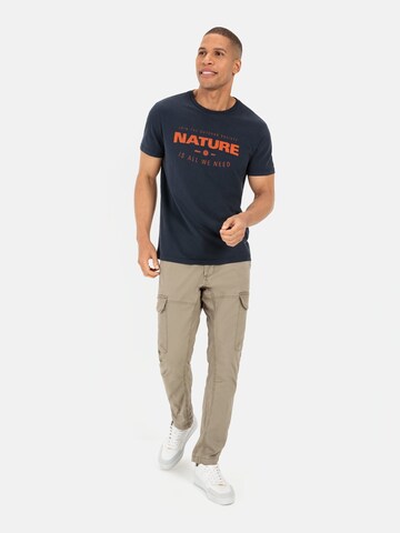 CAMEL ACTIVE Shirt in Blue