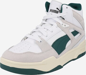 Sneaker alta 'Slipstream' di PUMA in bianco: frontale