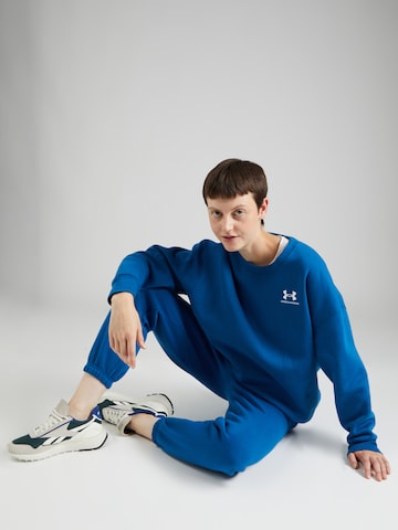 UNDER ARMOUR Sportief sweatshirt in Blauw