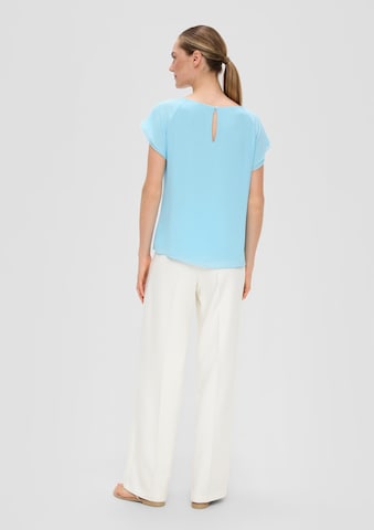 s.Oliver BLACK LABEL Blus i blå