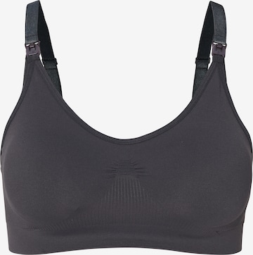 Invisible Soutien-gorge d’allaitement 'Cleo' Noppies en gris : devant