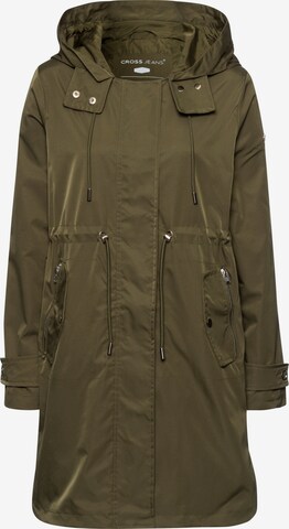 Cross Jeans Between-Season Jacket in Green: front