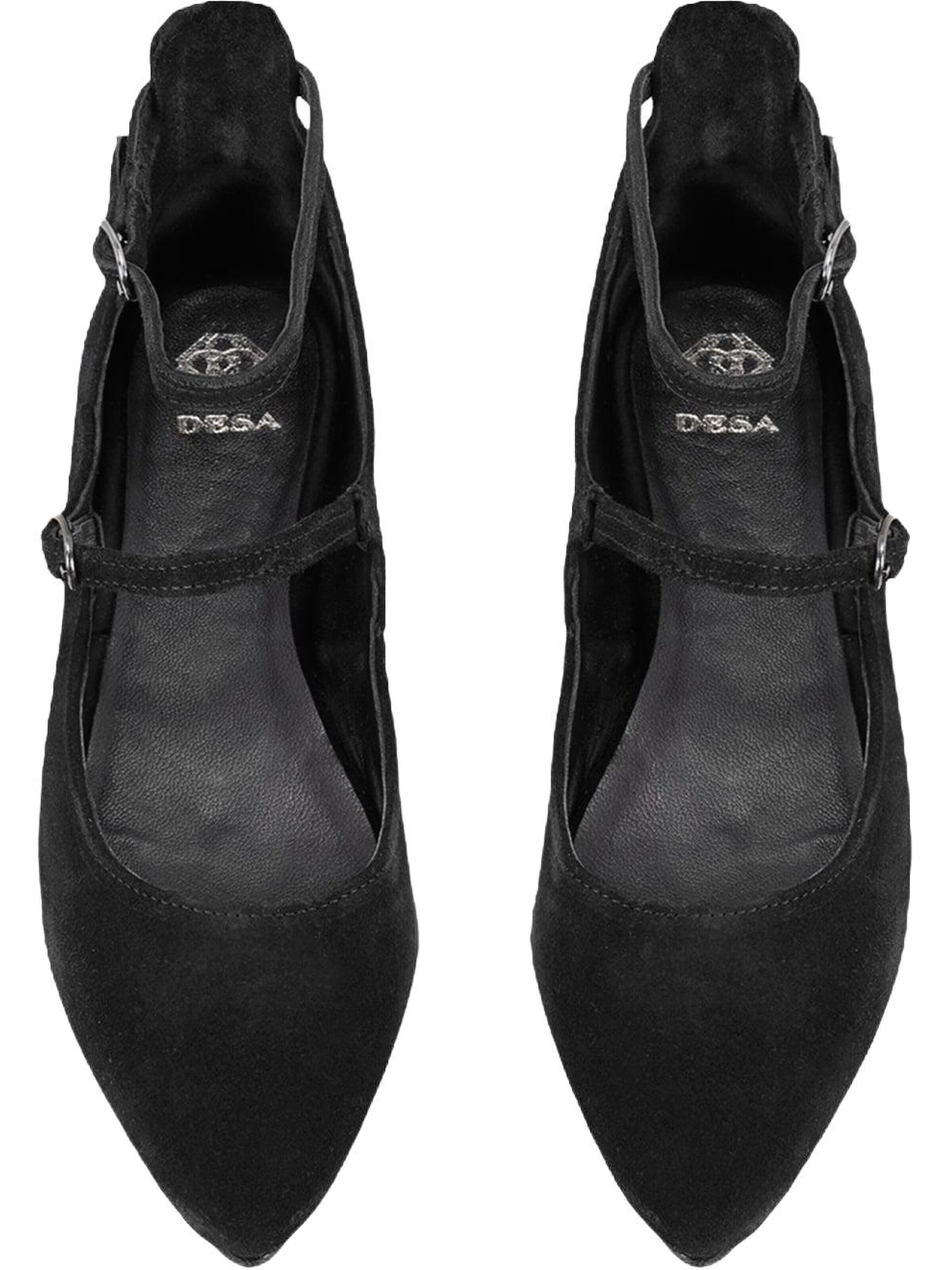 Desa Ballerina 'Ballettschuhe' in Zwart